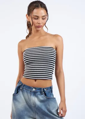 Amalfi Striped Tube Top