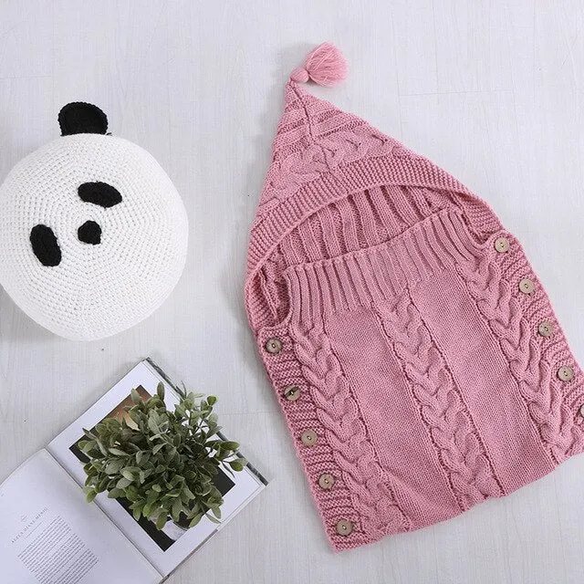 Baby Winter wrap with  tassel