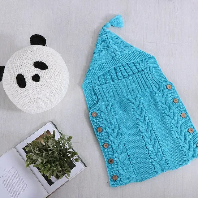 Baby Winter wrap with  tassel