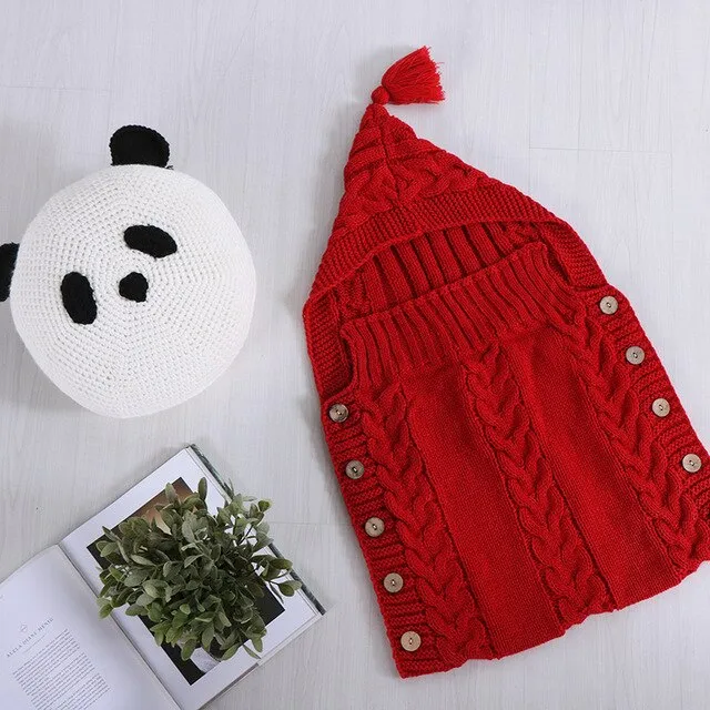 Baby Winter wrap with  tassel
