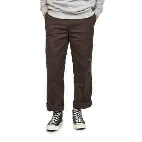 Dickies Loose Fit Double Knee Pants Dark Brown