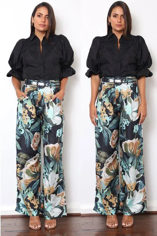 Donatella Noir Pant