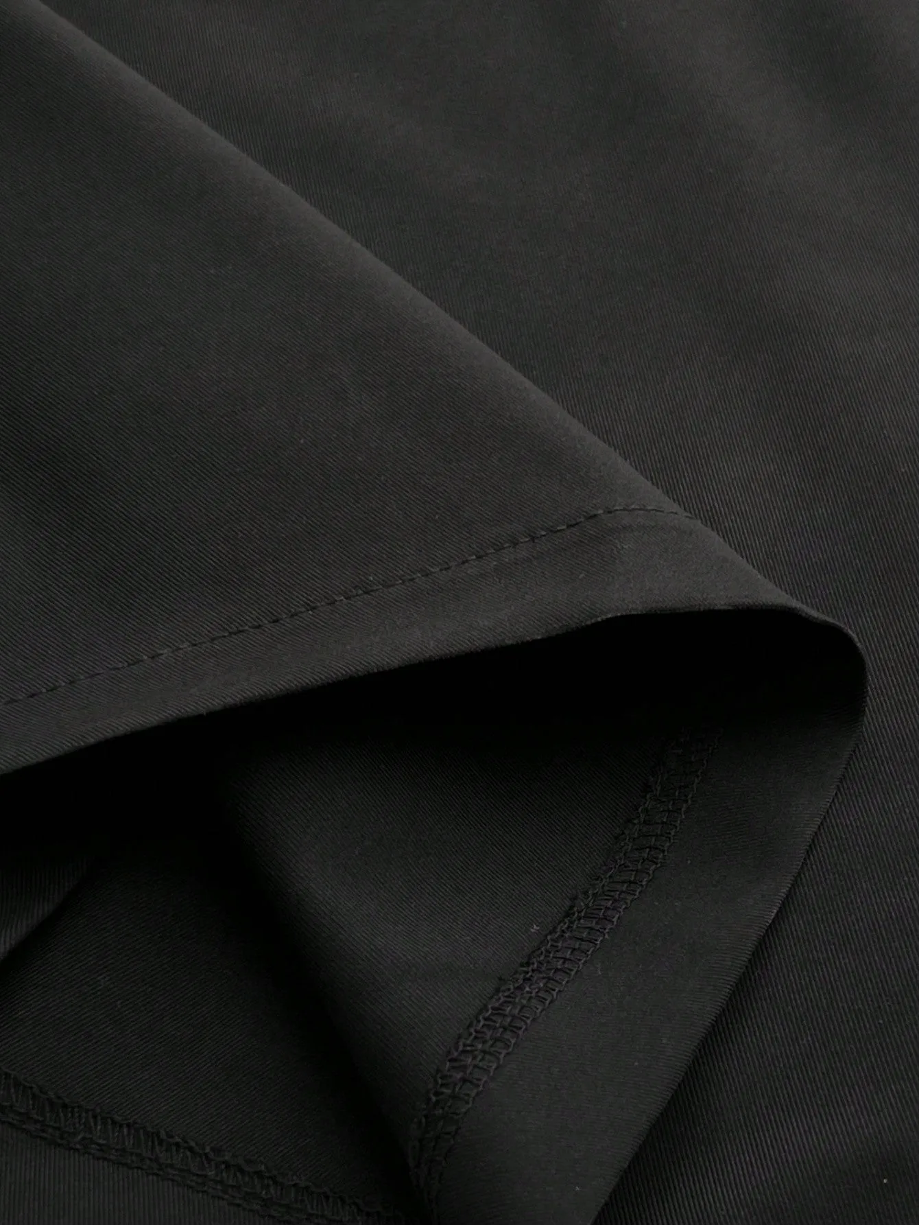 Front Zipper Loose Pants