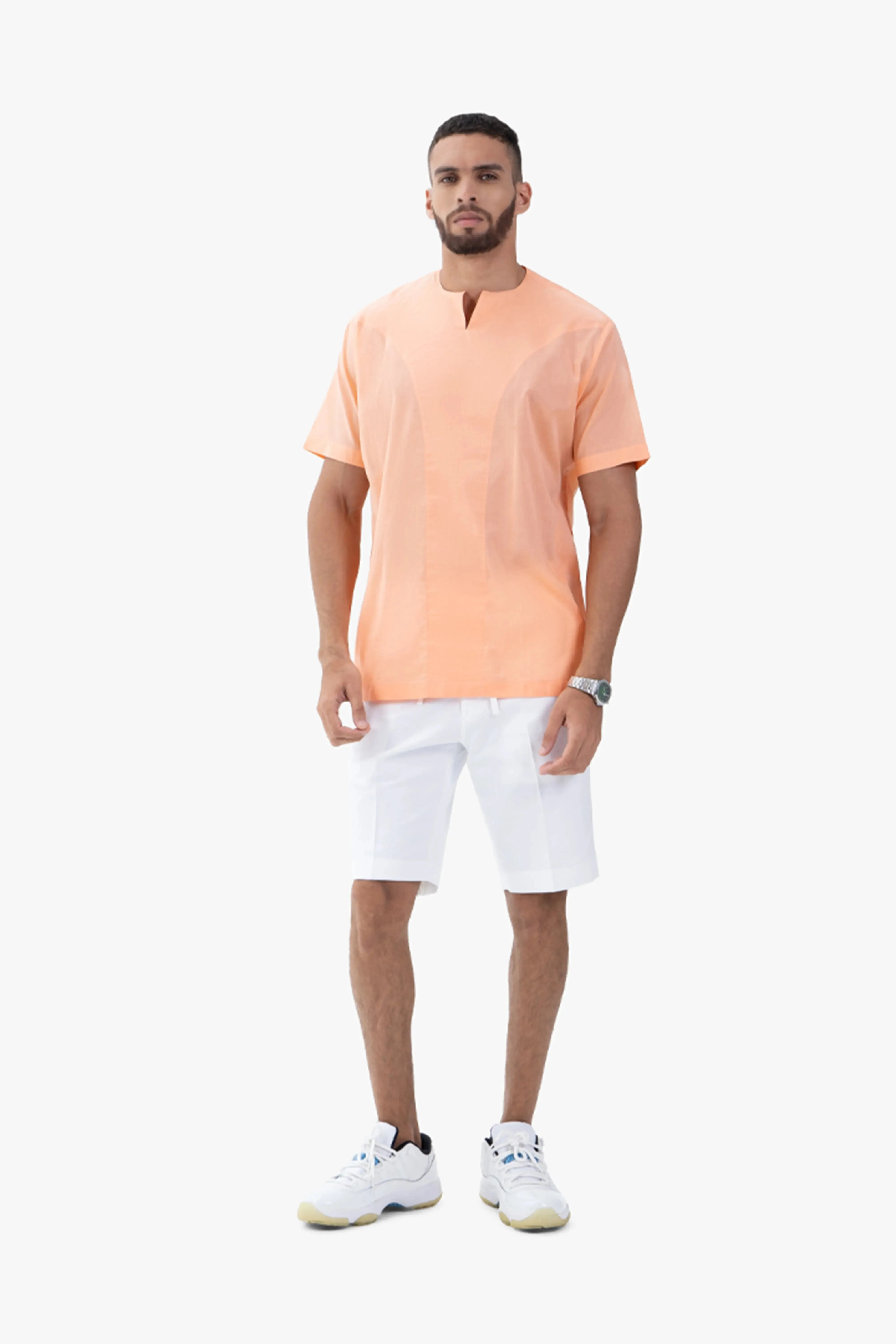 Gauzy Men's Summer Casual Cotton Top 001