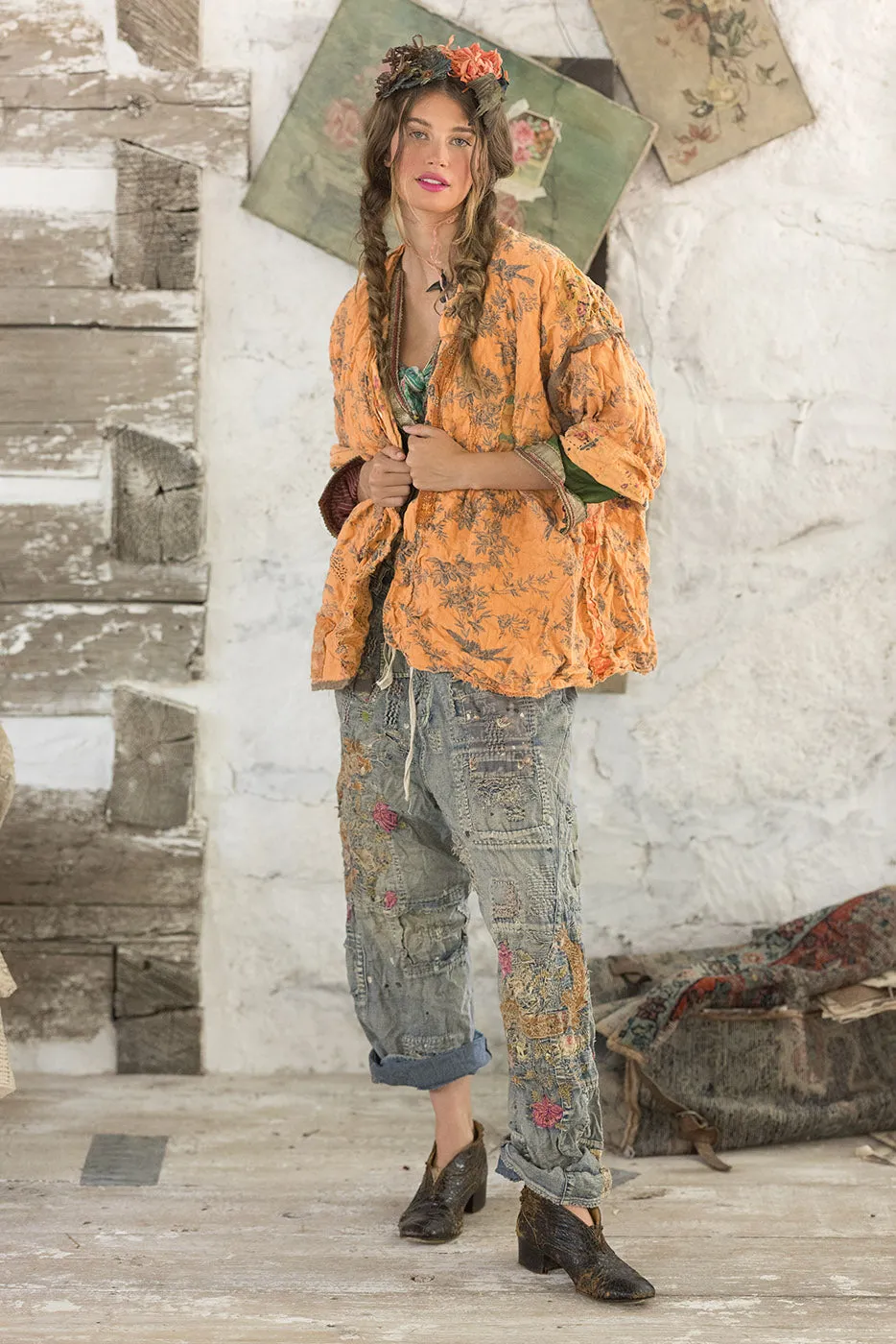 Magnolia Pearl 946 Julian Floral Kimono