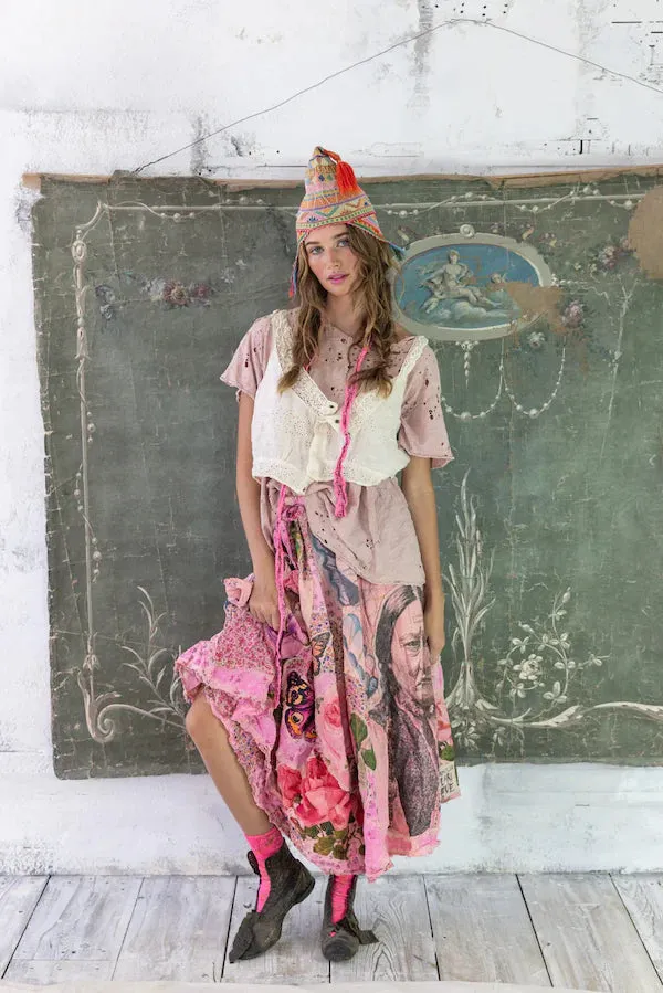 Magnolia Pearl Patchwork Sascha Wrap Skirt - 156