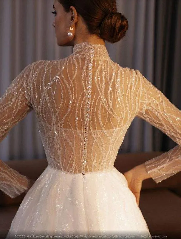 Snip White Wedding Dress
