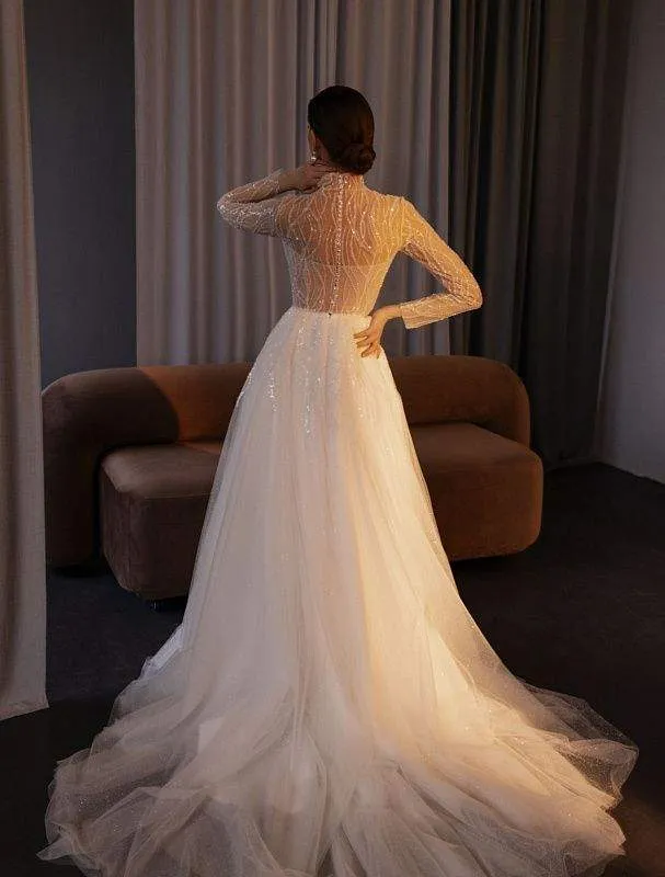 Snip White Wedding Dress