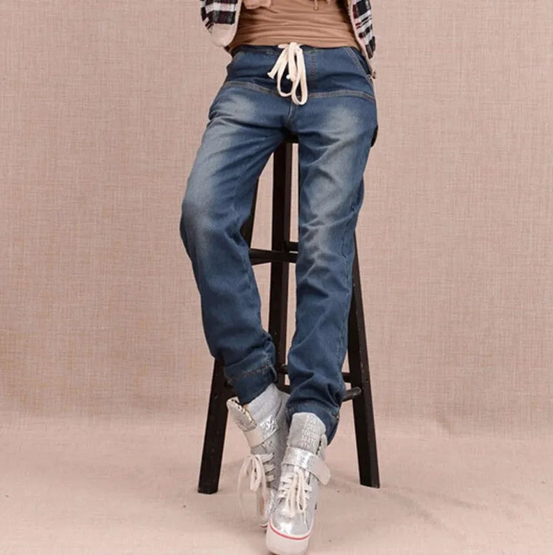 Warm Winter Women's Harem Jeans